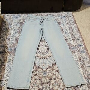 Levi's Light Blue Straight Leg Jeans